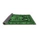 Sideview of Persian Emerald Green Traditional Rug, tr2627emgrn