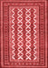 Persian Red Traditional Area Rugs