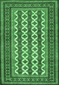 Persian Emerald Green Traditional Rug, tr2628emgrn