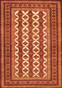 Persian Orange Traditional Rug, tr2628org