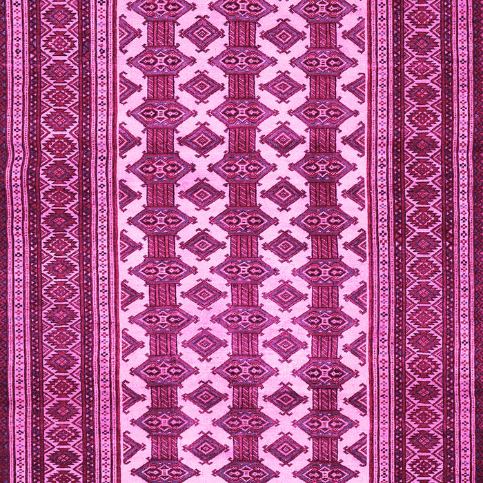Machine Washable Persian Pink Traditional Rug, wshtr2628pnk