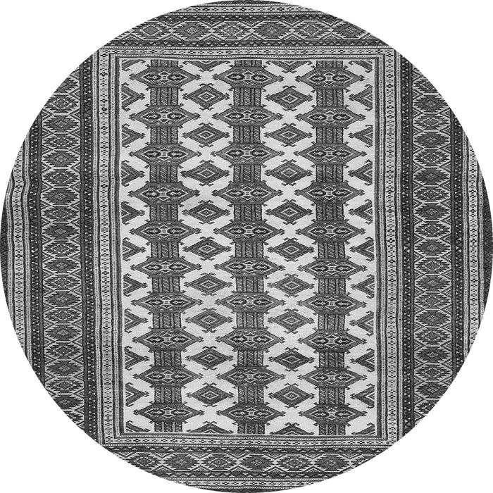 Machine Washable Persian Gray Traditional Rug, wshtr2628gry