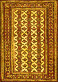 Persian Yellow Traditional Rug, tr2628yw