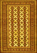 Persian Yellow Traditional Rug, tr2628yw