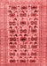 Persian Red Traditional Area Rugs
