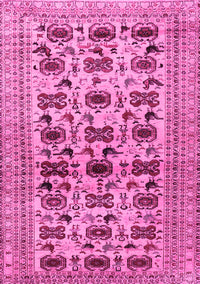 Persian Pink Traditional Rug, tr2629pnk