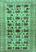 Machine Washable Persian Turquoise Traditional Area Rugs, wshtr2629turq