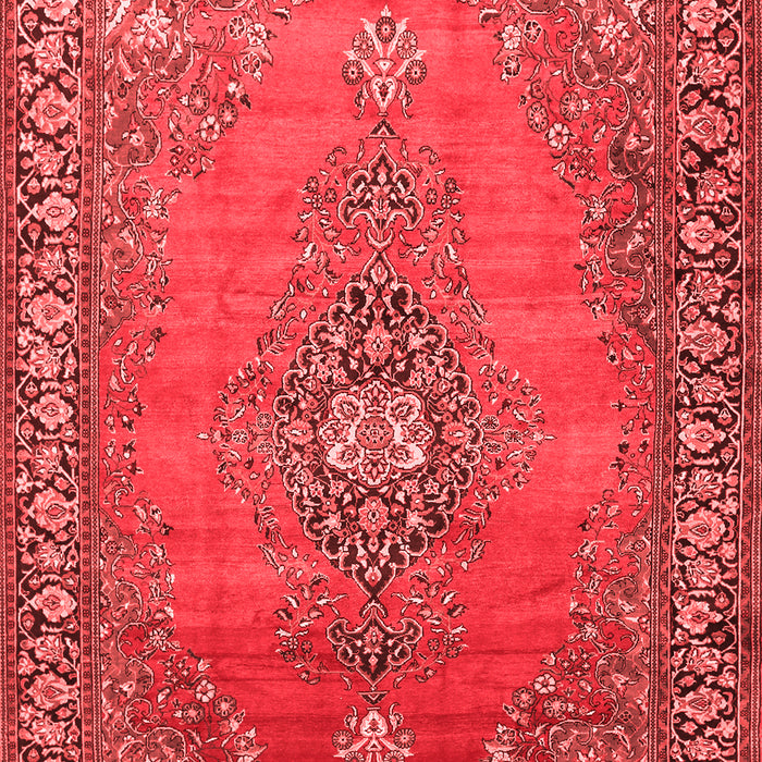 Medallion Red Traditional Area Rugs