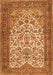 Persian Orange Traditional Rug, tr2630org