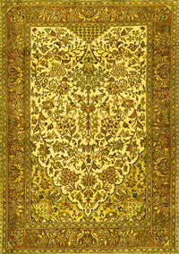 Persian Yellow Traditional Rug, tr2630yw