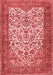 Persian Red Traditional Area Rugs