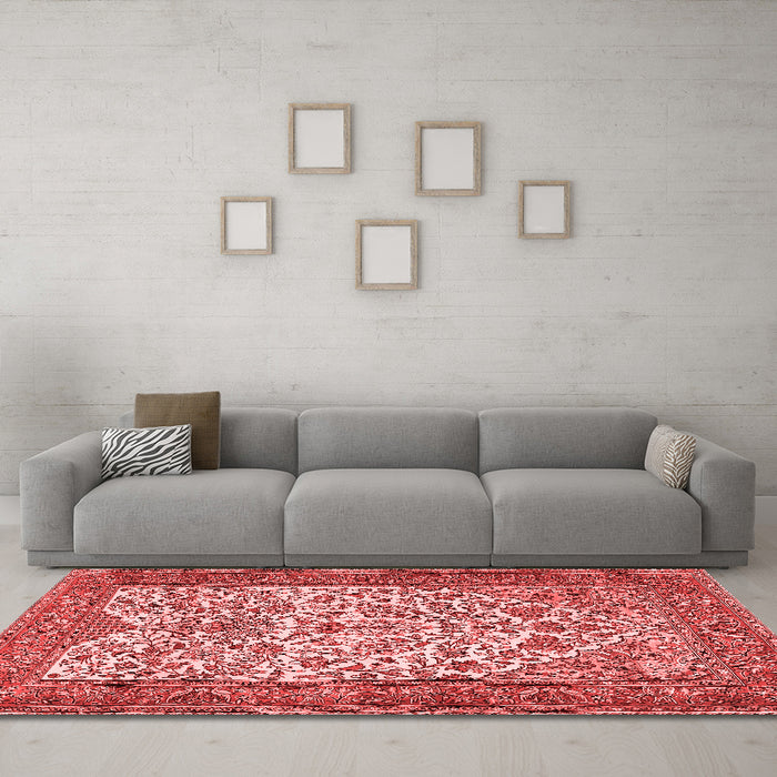 Traditional Red Washable Rugs