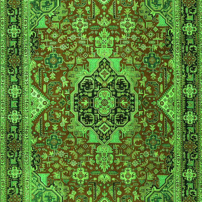 Persian Green Traditional Rug, tr2631grn