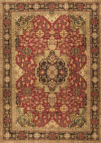 Persian Brown Traditional Rug, tr2631brn