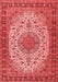 Persian Red Traditional Area Rugs