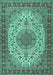 Persian Turquoise Traditional Rug, tr2632turq
