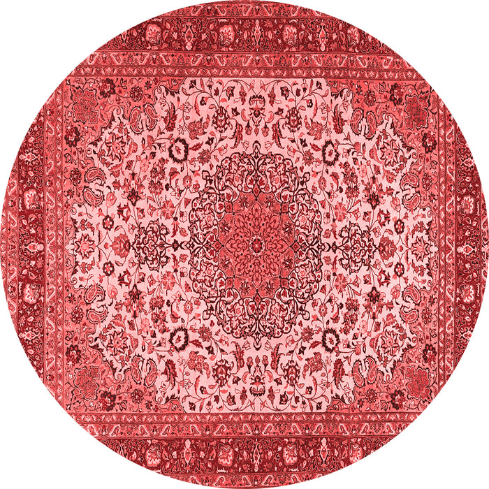 Machine Washable Persian Red Traditional Rug, wshtr2632red