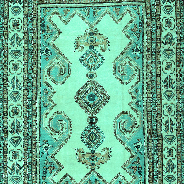 Persian Turquoise Traditional Rug, tr2633turq