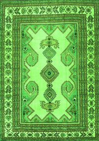 Persian Green Traditional Rug, tr2633grn