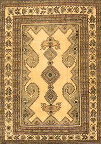 Persian Brown Traditional Rug, tr2633brn
