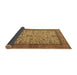 Sideview of Persian Brown Traditional Rug, tr2634brn
