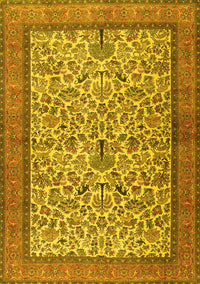 Persian Yellow Traditional Rug, tr2634yw