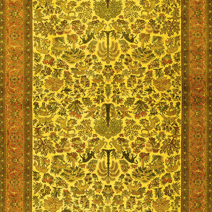 Persian Yellow Traditional Rug, tr2634yw