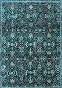 Persian Light Blue Traditional Rug, tr2635lblu