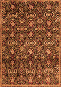 Persian Orange Traditional Rug, tr2635org
