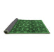 Sideview of Persian Emerald Green Traditional Rug, tr2635emgrn
