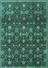 Persian Turquoise Traditional Rug, tr2635turq
