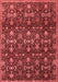 Persian Red Traditional Area Rugs