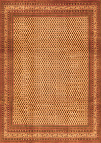 Persian Orange Traditional Rug, tr2636org