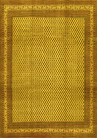 Persian Yellow Traditional Rug, tr2636yw