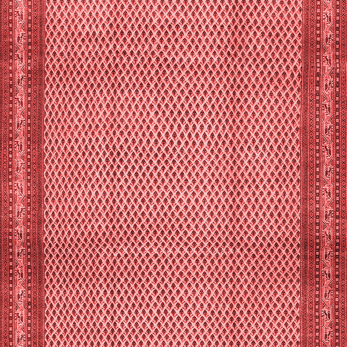 Machine Washable Persian Red Traditional Rug, wshtr2636red