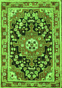 Persian Green Traditional Rug, tr2637grn