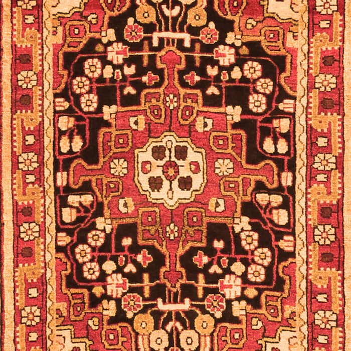 Persian Orange Traditional Rug, tr2637org
