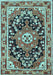 Persian Light Blue Traditional Rug, tr2637lblu