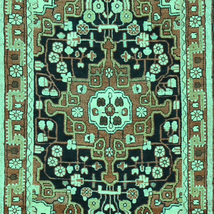 Persian Turquoise Traditional Rug, tr2637turq