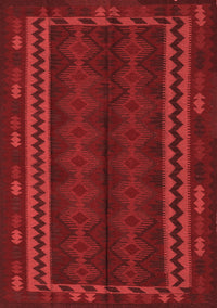 Southwestern Red Country Rug, tr2638red