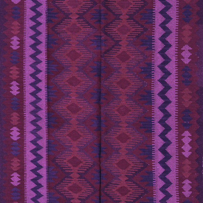 Machine Washable Southwestern Purple Country Area Rugs, wshtr2638pur