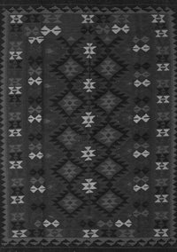 Southwestern Gray Country Rug, tr2639gry