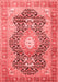 Medallion Red Traditional Area Rugs