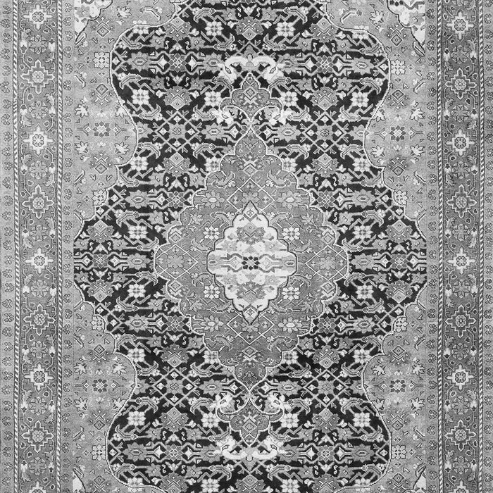 Medallion Gray Traditional Rug, tr263gry