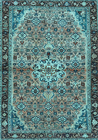 Persian Light Blue Traditional Rug, tr2640lblu