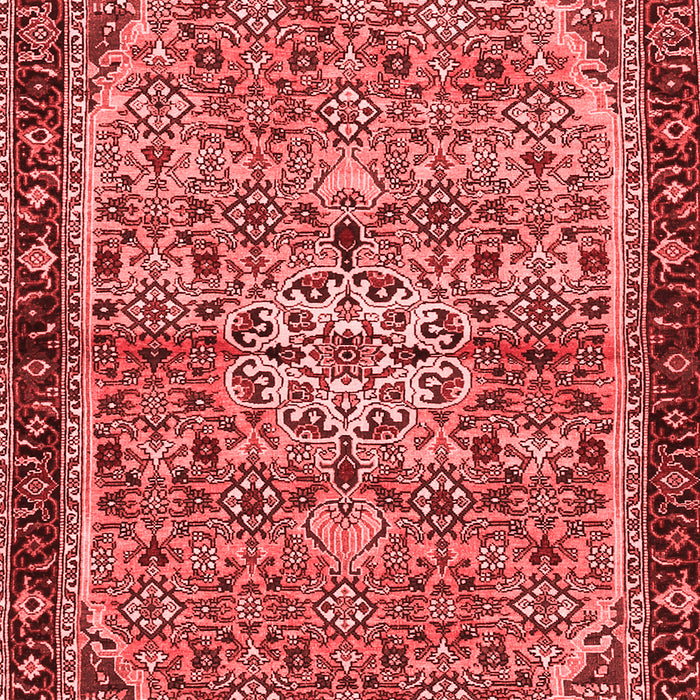 Machine Washable Persian Red Traditional Rug, wshtr2640red