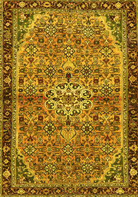 Persian Yellow Traditional Rug, tr2640yw