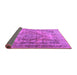 Sideview of Persian Purple Traditional Rug, tr2641pur