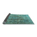 Sideview of Persian Light Blue Traditional Rug, tr2641lblu
