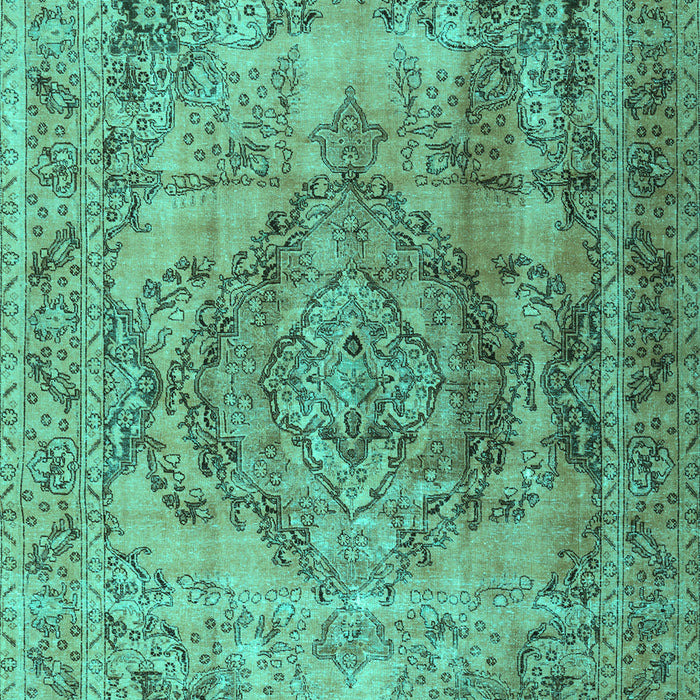 Machine Washable Persian Turquoise Traditional Area Rugs, wshtr2641turq